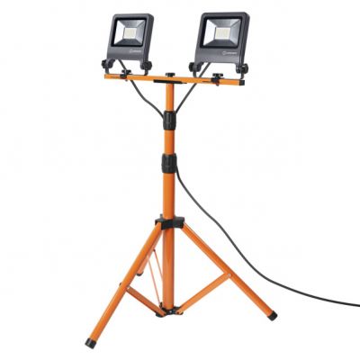 Naświetlacz LED 2x30W 2700lm 4000K IP65 Na Statywie WORKLIGHT TRIPOD Roboczy Przenośny 4058075213951 LEDVANCE (4058075213951)